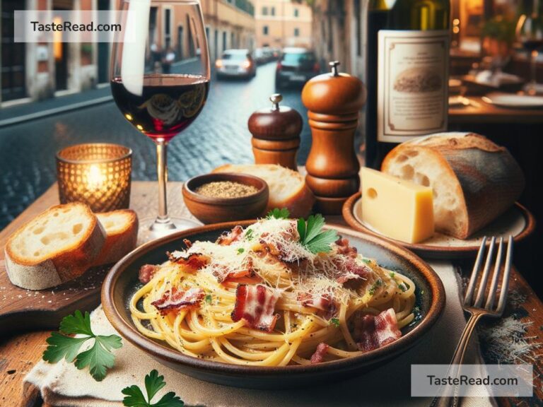Discovering Rustic Spaghetti Carbonara in Rome, Italy