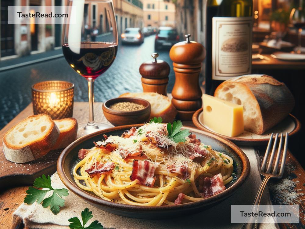 Discovering Rustic Spaghetti Carbonara in Rome, Italy