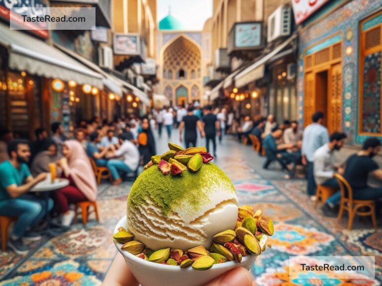 Discovering the Artisan Traditions of Persian Saffron Ice Cream in Iran, Iran
