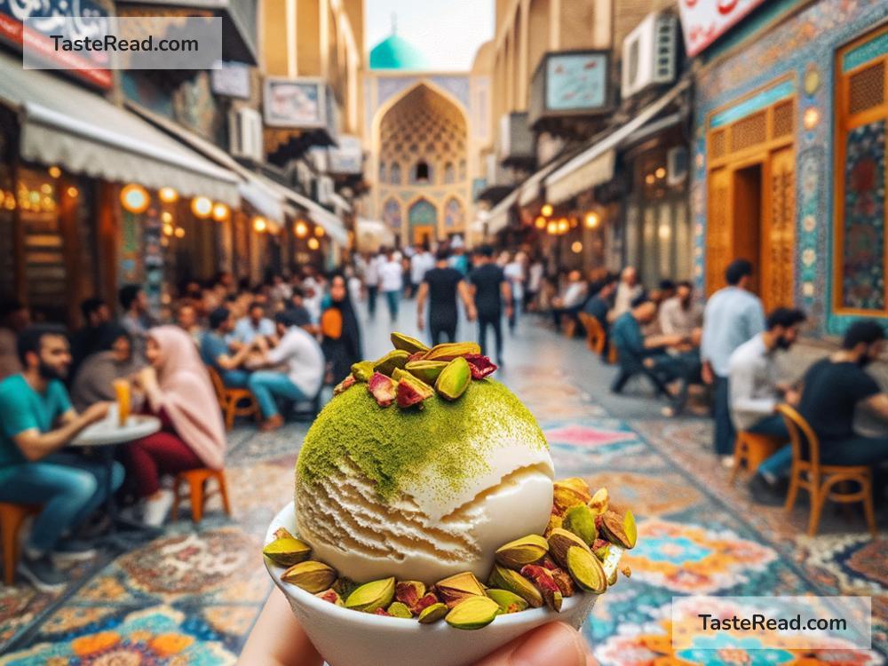 Discovering the Artisan Traditions of Persian Saffron Ice Cream in Iran, Iran