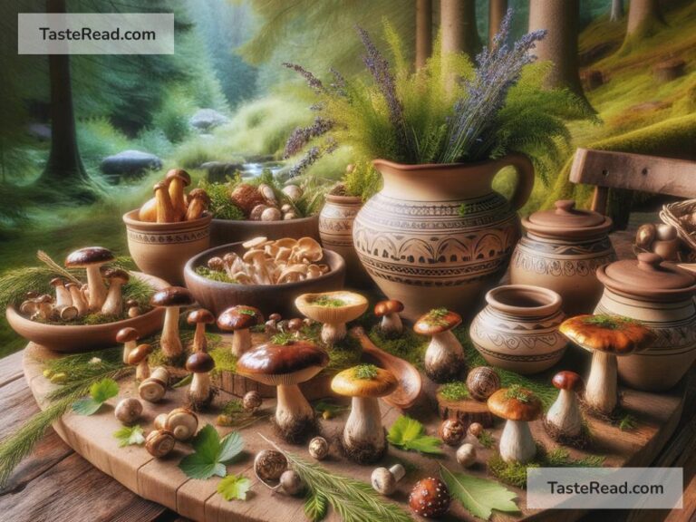 Discovering the Culinary Poetry of Rustic Mushroom Medleys in Lower Austria, Austria