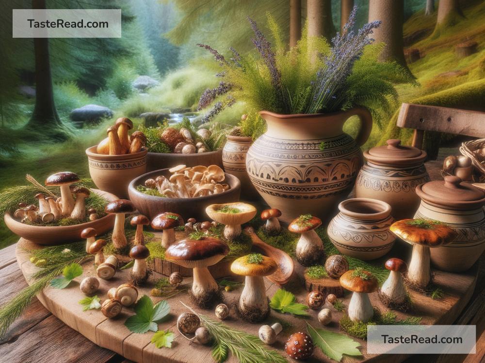 Discovering the Culinary Poetry of Rustic Mushroom Medleys in Lower Austria, Austria