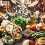 Discovering the Fresh Flavors of Zaatar-Lavash Wraps in Lebanon, Lebanon