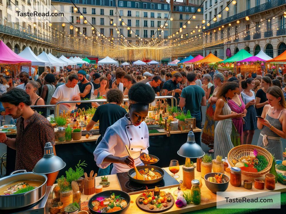 Discovering the Multi-Sensory Performances of Food Artists at Festival Gastronomique in Lyon, France