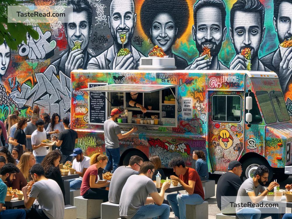Discovering Urban Graffiti-Inspired Food Truck Creations in Los Angeles, USA