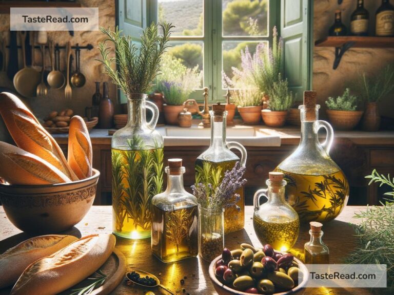 Discovering Zesty Herb-Infused Olive Oils in Provence, France