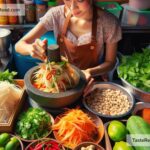 Discovering Zesty Papaya Salads in Bangkok, Thailand