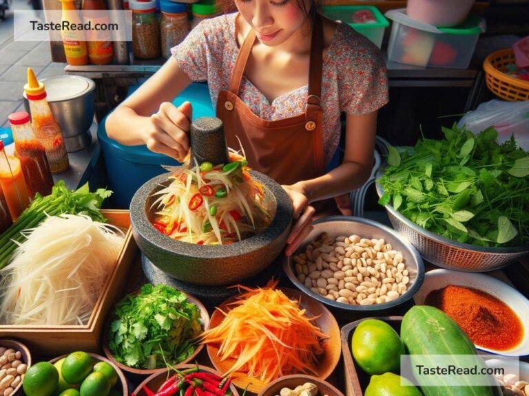 Discovering Zesty Papaya Salads in Bangkok, Thailand