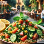 Discovering Zesty Tabbouleh Salads in Beirut, Lebanon