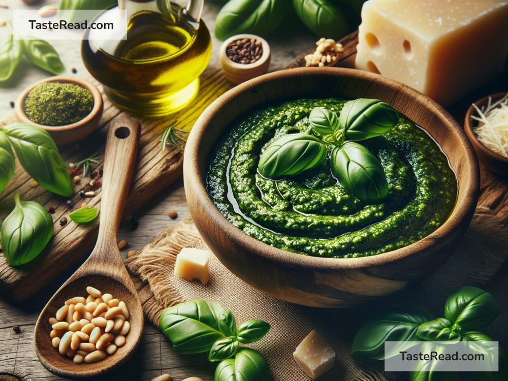 Easy Homemade Pesto: Fresh Basil and Pine Nut Recipe
