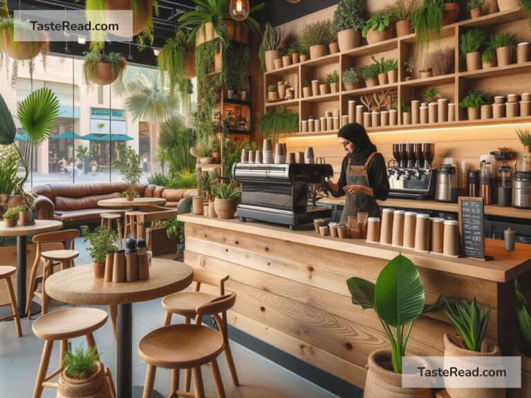 Eco-friendly coffee shops in Dubai