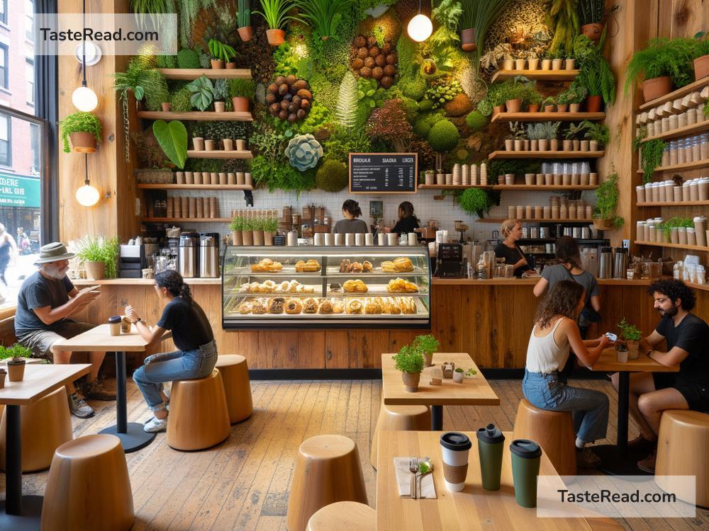 Eco-friendly coffee shops in New York
