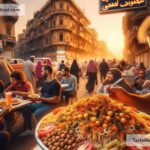 Egyptian koshari as a street food with cultural pride