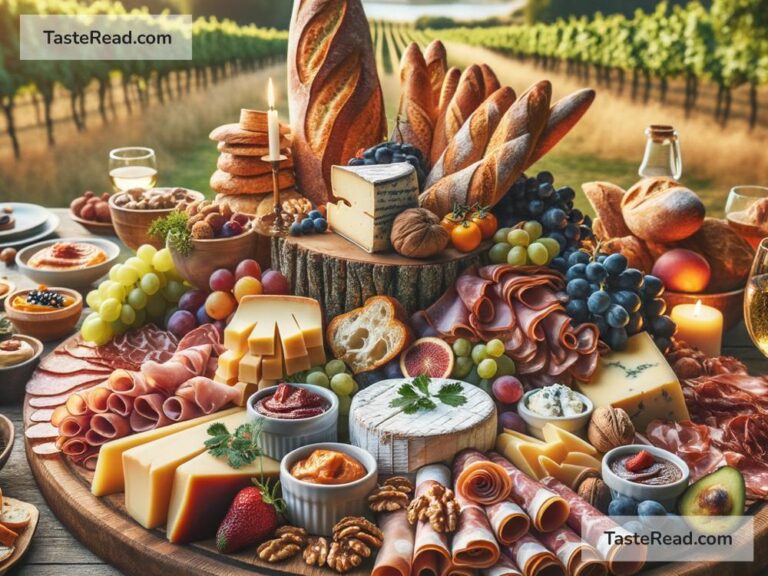 Exploring Artisanal Charcuterie Boards in the Countryside of France, France
