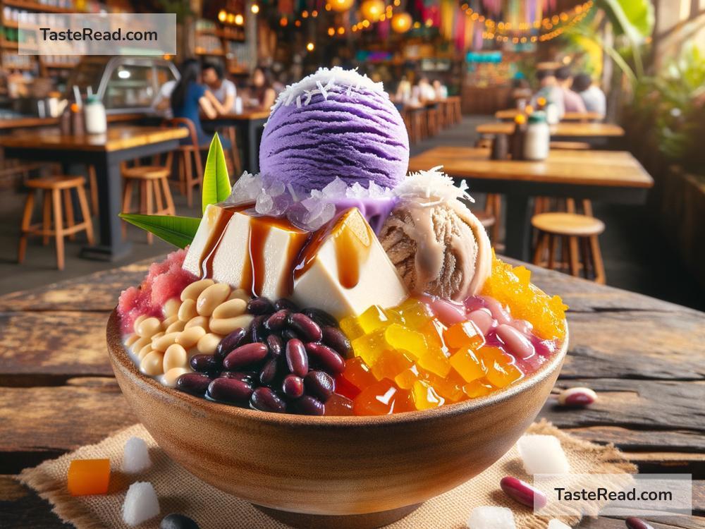 Exploring Energetic Filipino Halo-Halo Varieties in Manila, Philippines