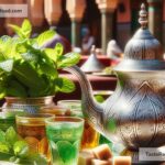 Exploring Exotic Moroccan Mint Tea Rituals in Marrakech, Morocco