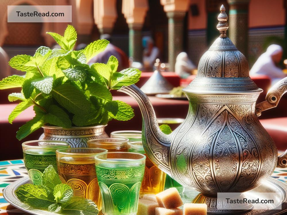 Exploring Exotic Moroccan Mint Tea Rituals in Marrakech, Morocco