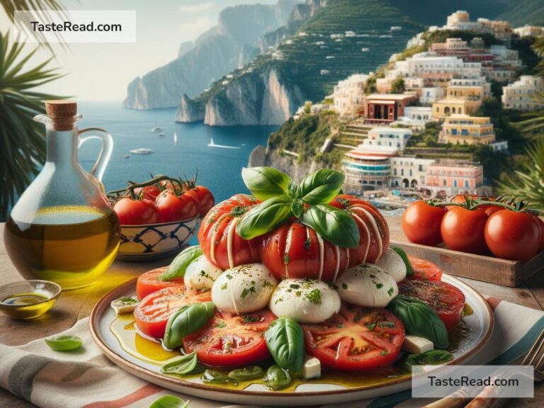Exploring Fresh Caprese Salad Innovations in Capri, Italy