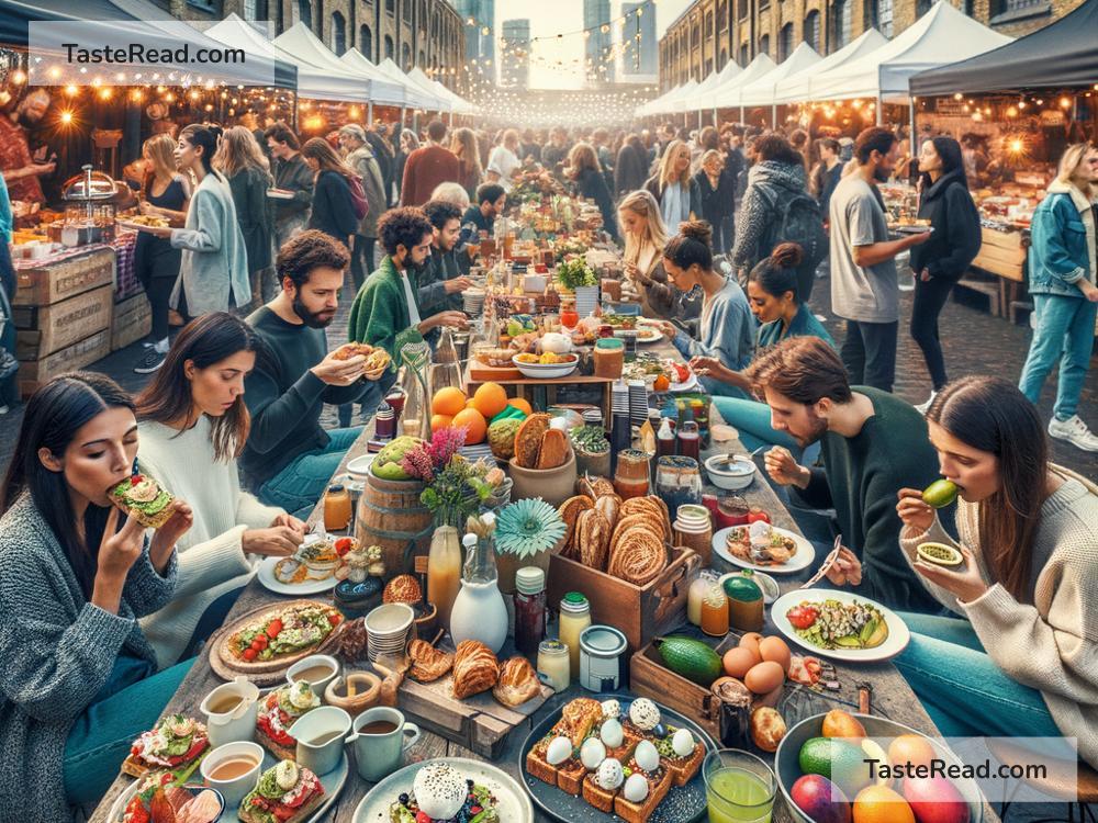 Exploring Gourmet Brunch Innovations at London’s Food Markets, UK