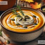 Exploring Hearty Pumpkin Soup Magic in New England, USA