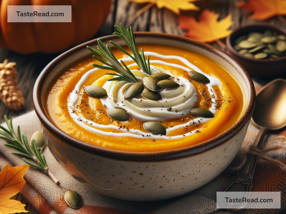 Exploring Hearty Pumpkin Soup Magic in New England, USA