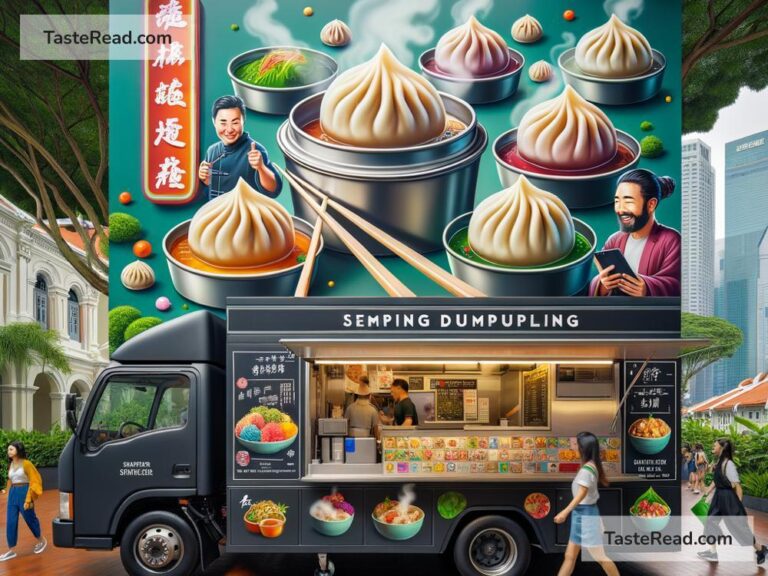 Exploring Lively Fusion Dumpling Trucks in Singapore