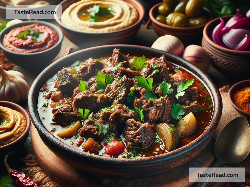 Exploring Rich Spiced Lamb Stews in the Levant