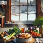 Exploring Rustic Turkey Pot Pie Traditions in Vermont, USA