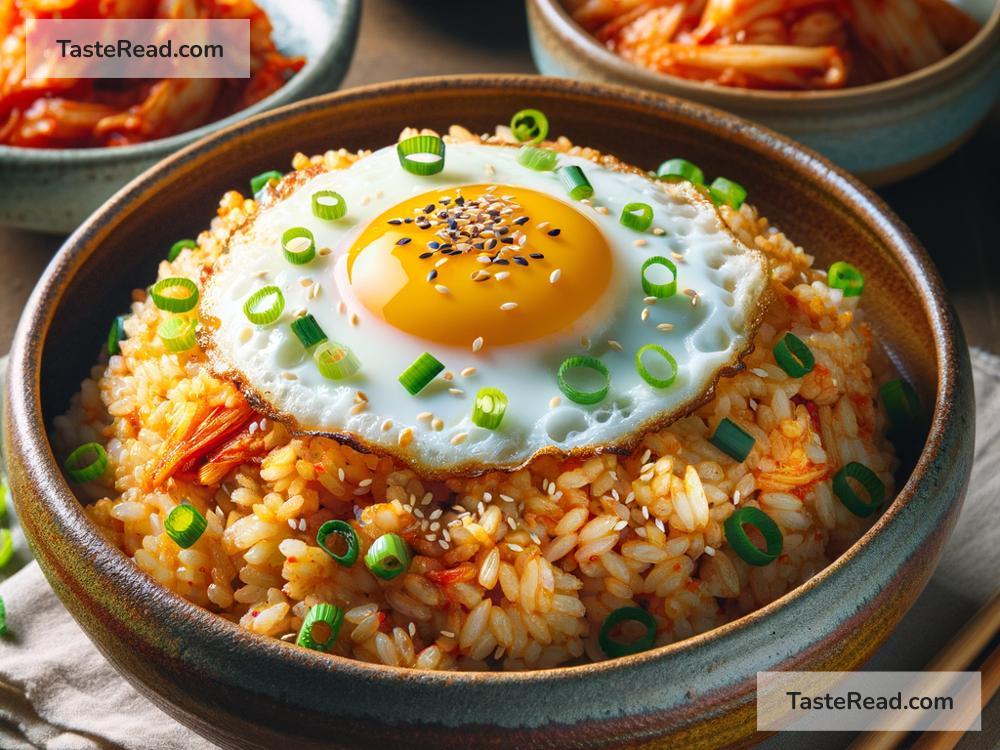 Exploring Tangy, Fermented Flavors of Korean Kimchi Fried Rice