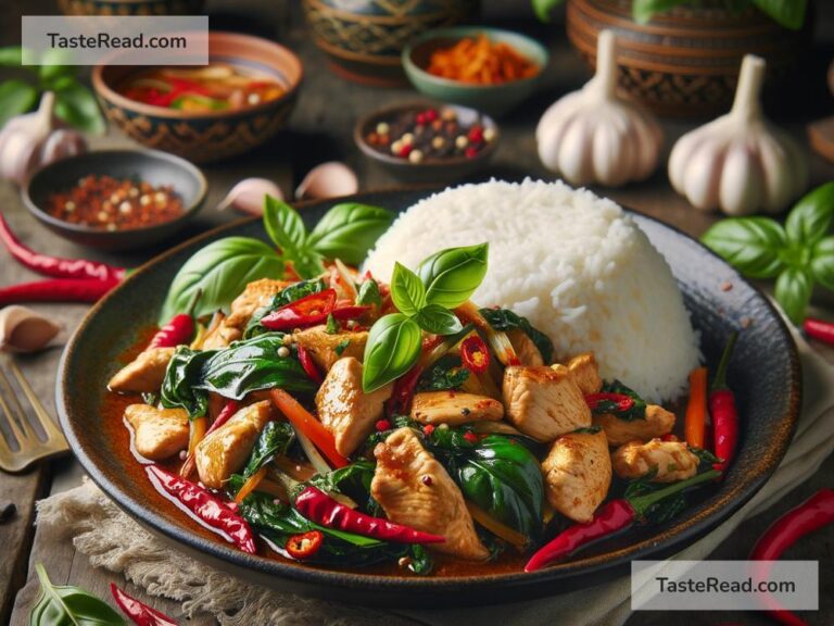 Exploring the Complexity of Spicy Thai Basil Chicken Creations