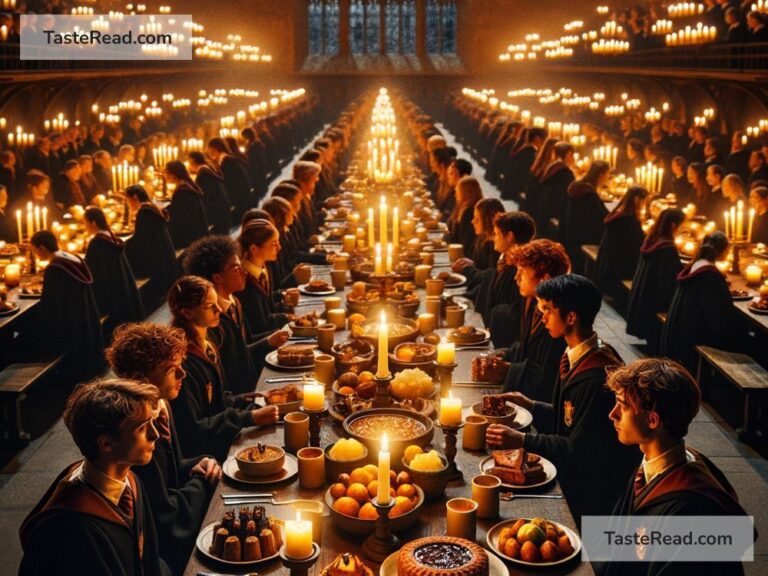 Exploring the Great Hall’s never-ending feast in Harry Potter