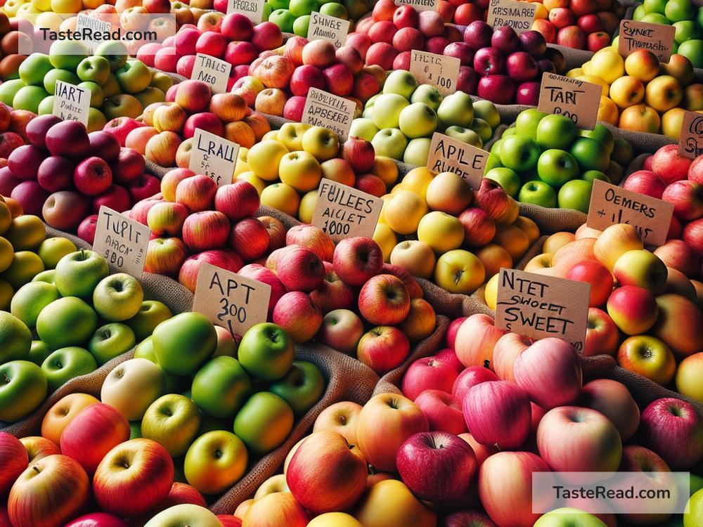 Exploring the mystery of apple colors and flavors