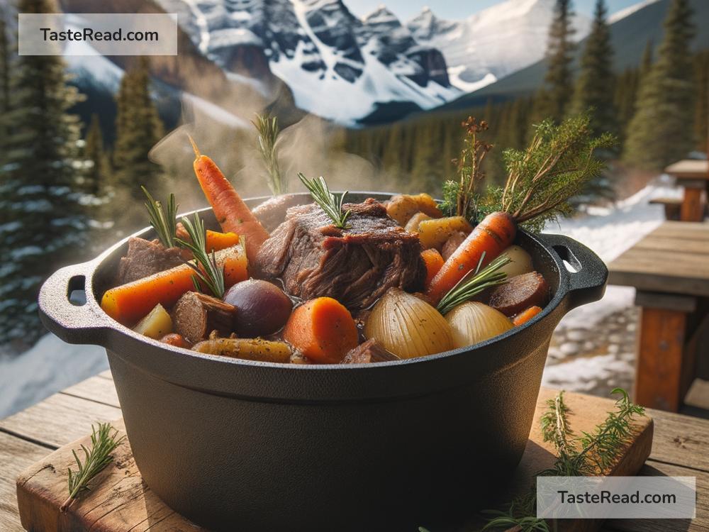 Exploring the Rich Tradition of Wild Game Stews in the Canadian Rockies, Canada