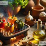 Exploring the Sensory Pleasure of Fire-Roasted Bell Peppers in Spain, Spain