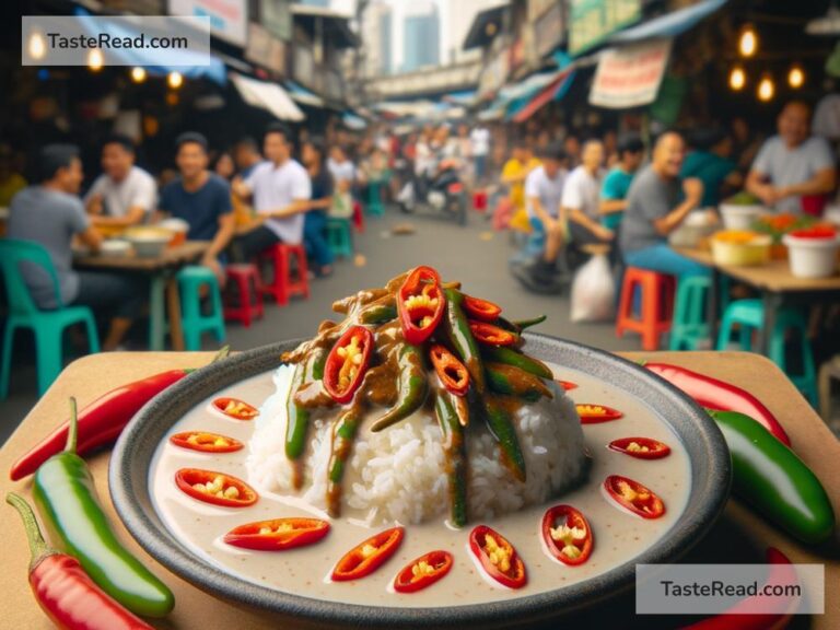 Exploring the Spicy and Sweet Blend of Filipino Bicol Express in Manila, Philippines