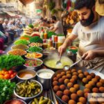 Exploring Traditional Falafel Stalls in Beirut, Lebanon
