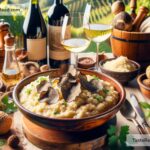 Exploring Vibrant Truffle-infused Risotto in Piedmont, Italy