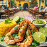 Exploring Zesty Garlic Shrimp Dishes in Lima, Peru