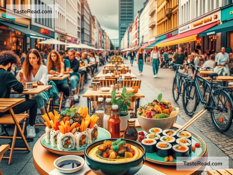 Exploring Zesty Novelty Fusion Dishes in Downtown Berlin