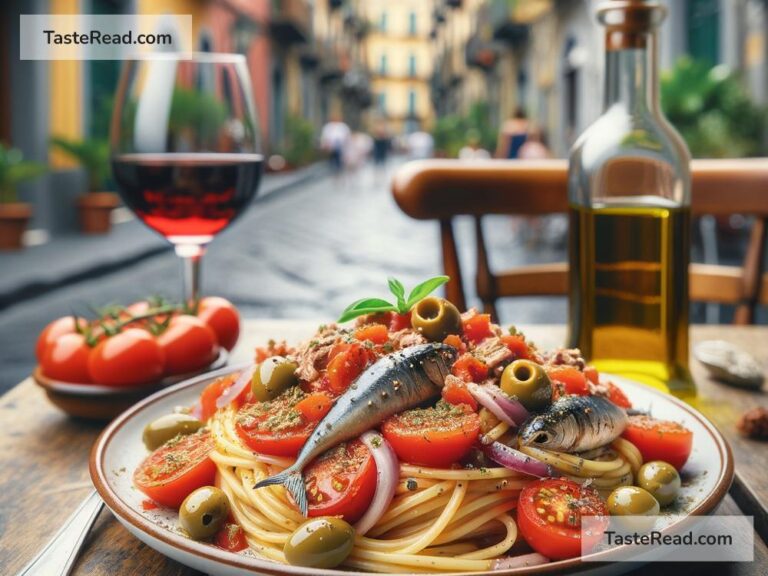 Exploring Zesty Spaghetti Puttanesca in Naples, Italy