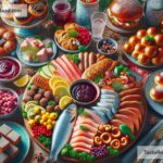Festive Swedish smorgasbord traditions during holidays