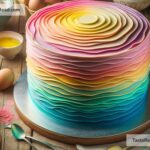 Fictional story of the cake that changes colors