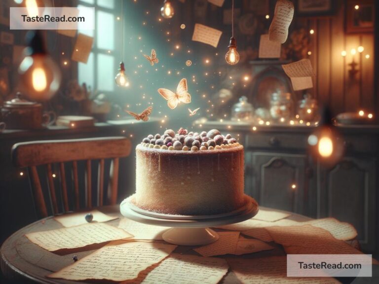 Fictional story of the cake that grants memories