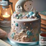 Fictional story of the cake that tells bedtime stories