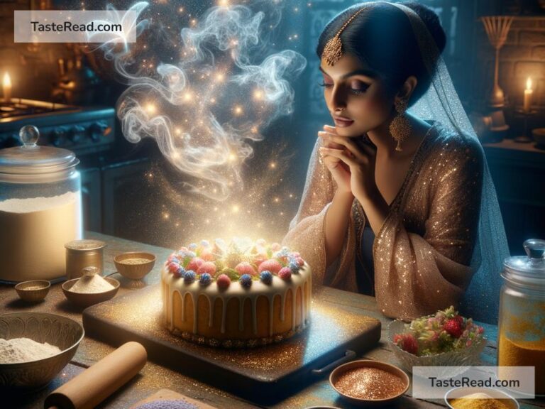 Fictional story of the cake that tells your destiny