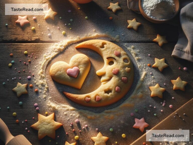 Fictional story of the cookie that changes shapes