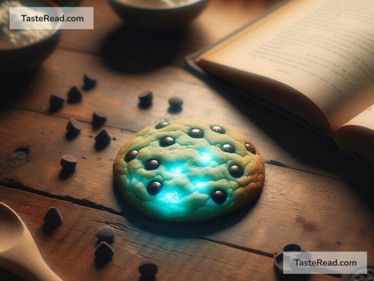 Fictional story of the cookie that glows in the dark