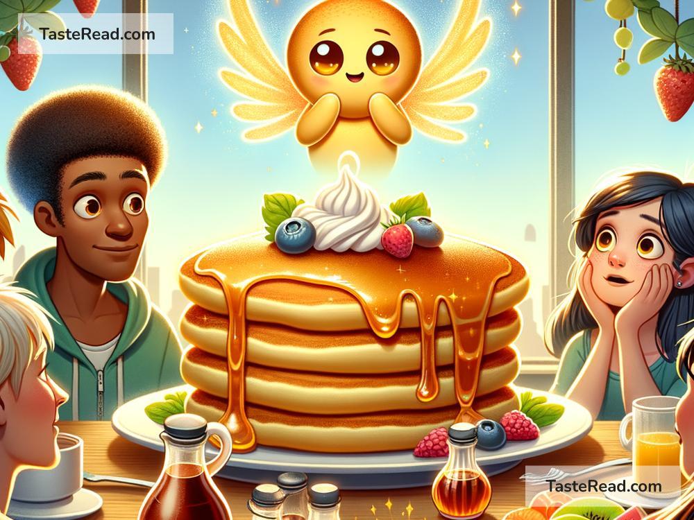 Fictional story of the pancake that floats