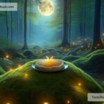 Fictional story of the pancake that glows under the moon
