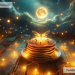Fictional story of the pancake that glows under the stars